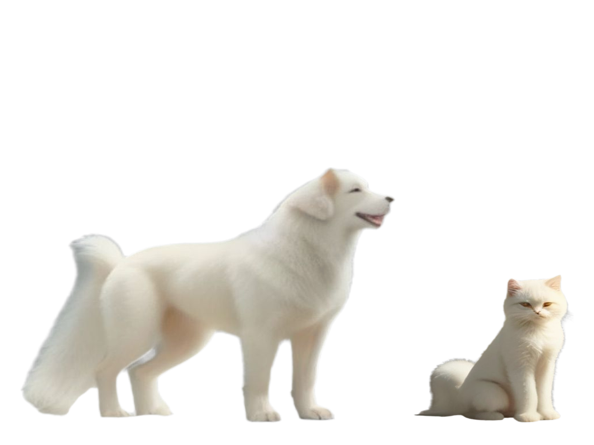 Perro y gato juntos