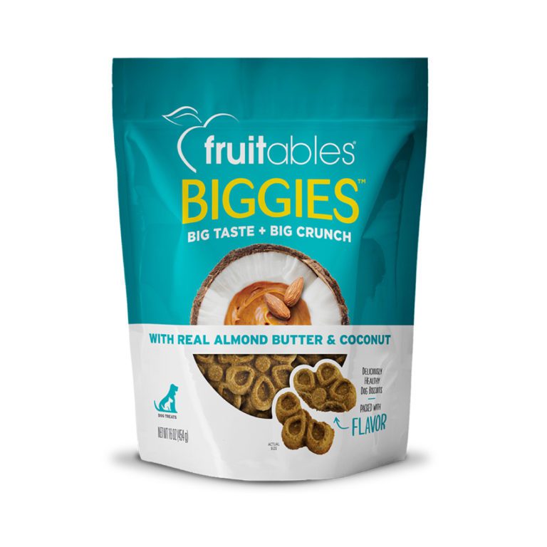 Fruitables Biggies-Almond Butter & Coconut (454g) - Animal Friend