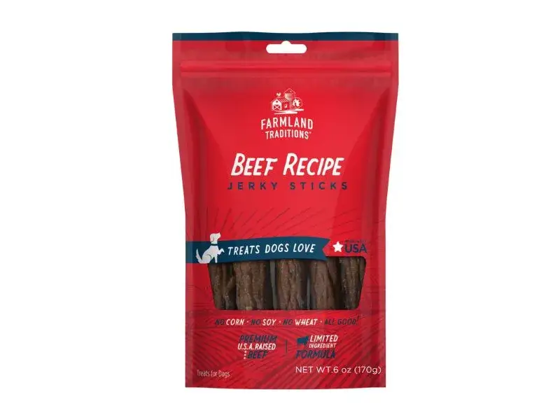 Farmland- Beef Recipe Sticks Treats 34g / 170g