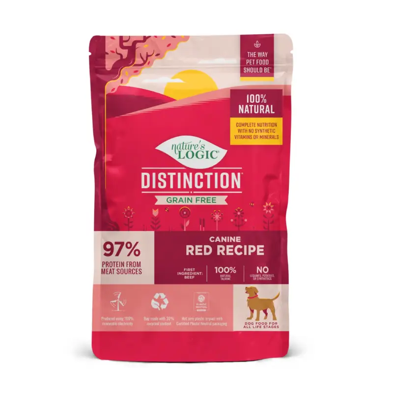 Nature´s Logic-Alimento libre granos para perros-Beef Red-F