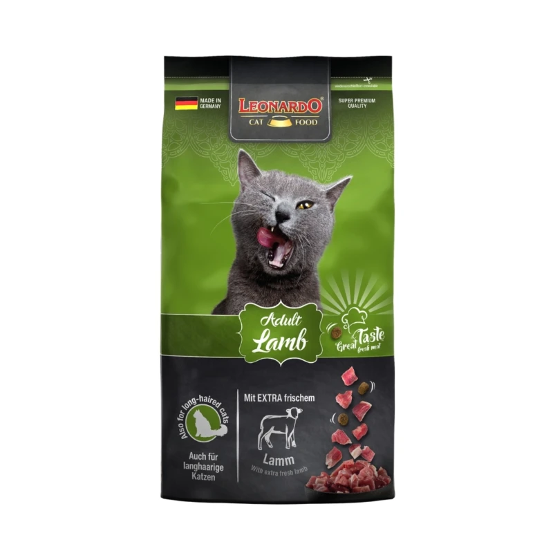 Alimento para gatos sensibles con cordero Leonardo Adult Lamb en Costa Rica