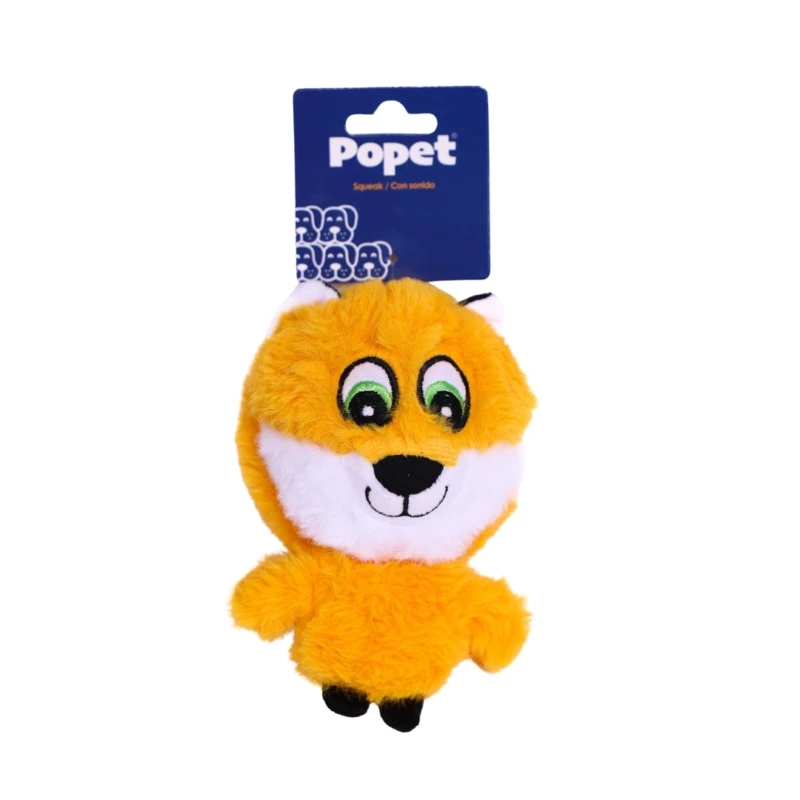 peluche-suave-para-perros-con-bola-zorro