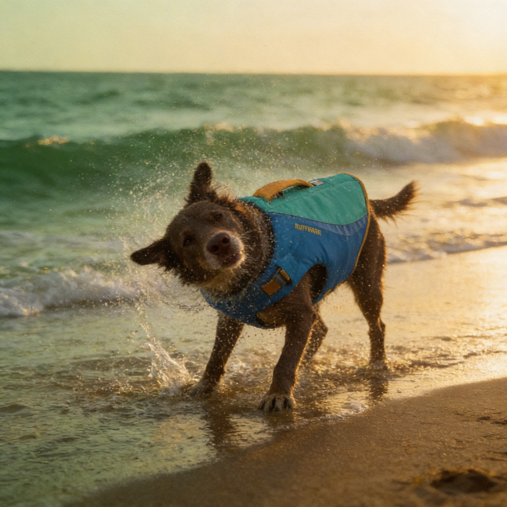 perros en la playa en costa rica