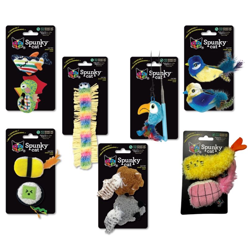Spunky Pup - Juguetes Interactivos para Gatos
